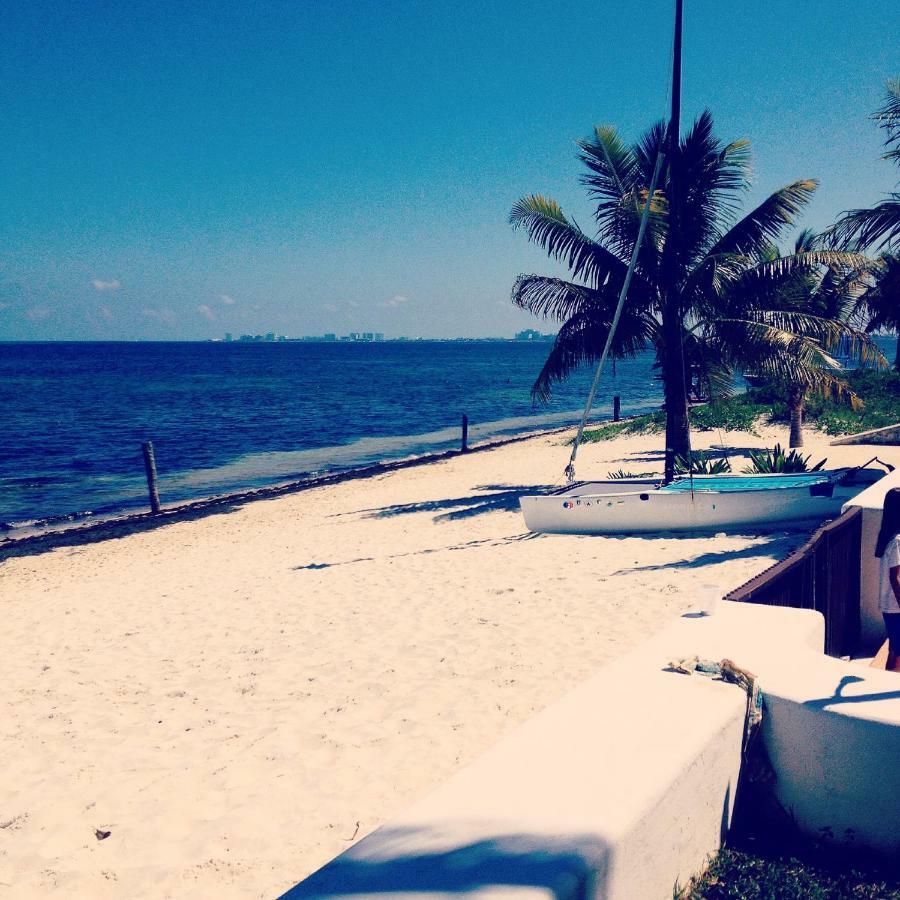 Bella Casa Privada Junto Al Mar Caribe Villa Cancún Eksteriør billede