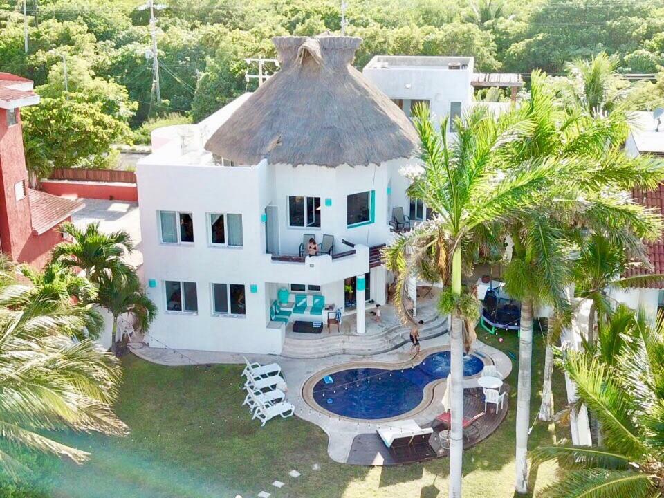 Bella Casa Privada Junto Al Mar Caribe Villa Cancún Eksteriør billede